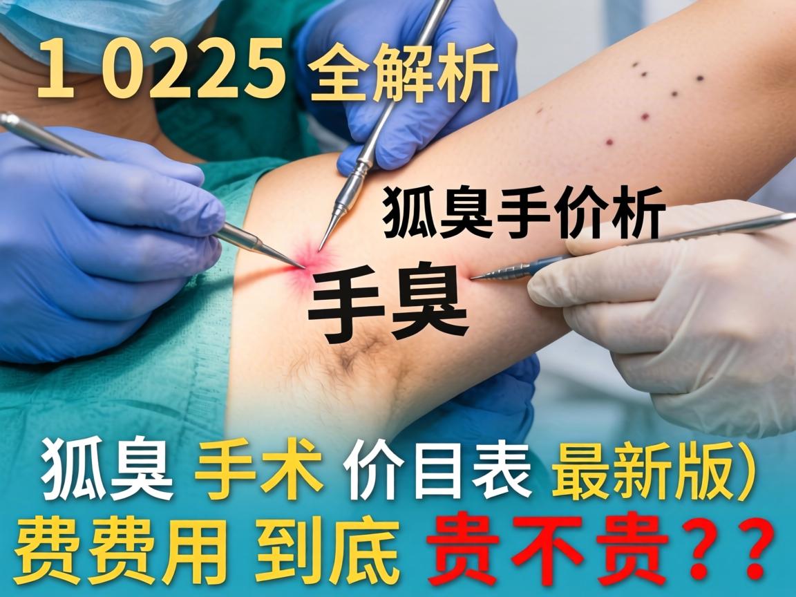 2025狐臭手术价格全解析，狐臭手术价目表最新版，狐臭手术费用到底贵不贵？