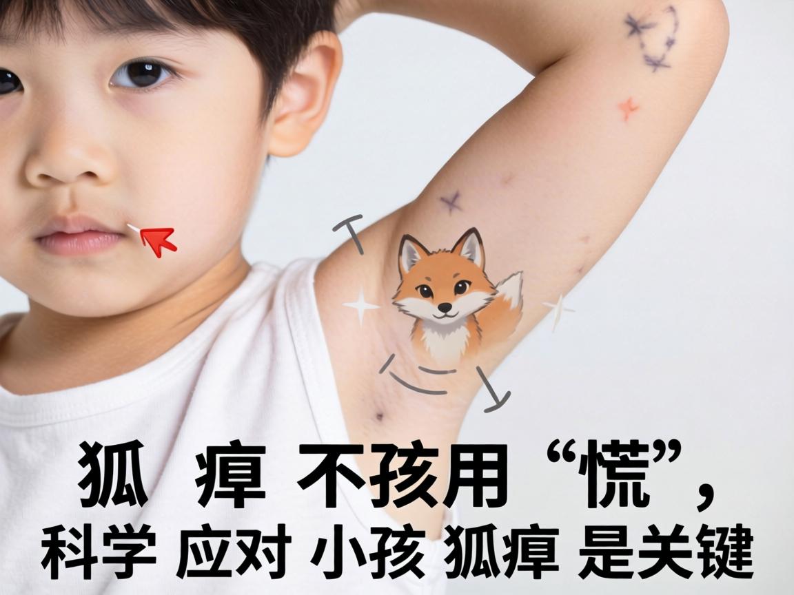 小孩狐臭不用慌，科学应对小孩狐臭是关键
