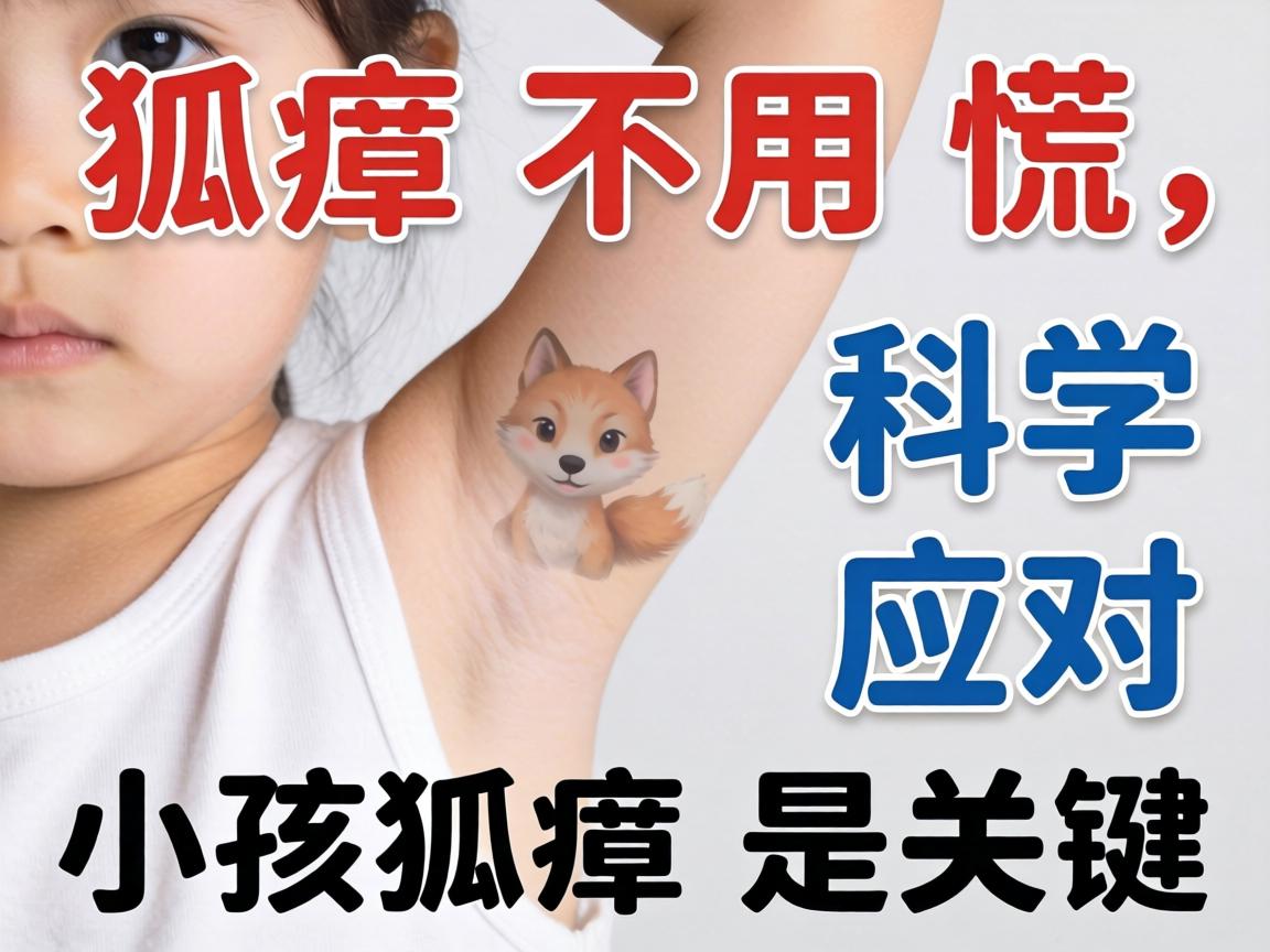 小孩狐臭不用慌，科学应对小孩狐臭是关键