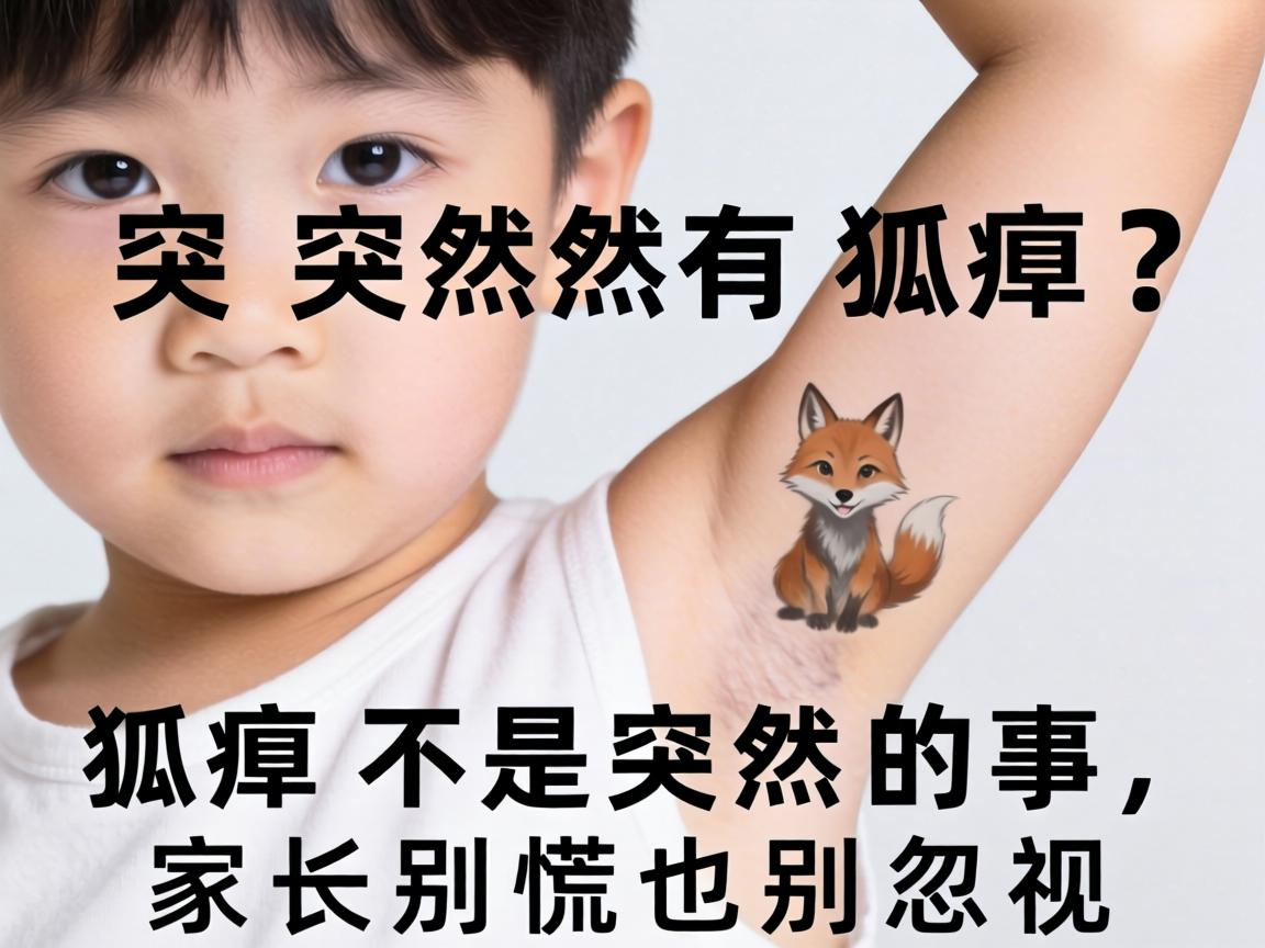 孩子突然有狐臭？狐臭不是突然的事，家长别慌也别忽视
