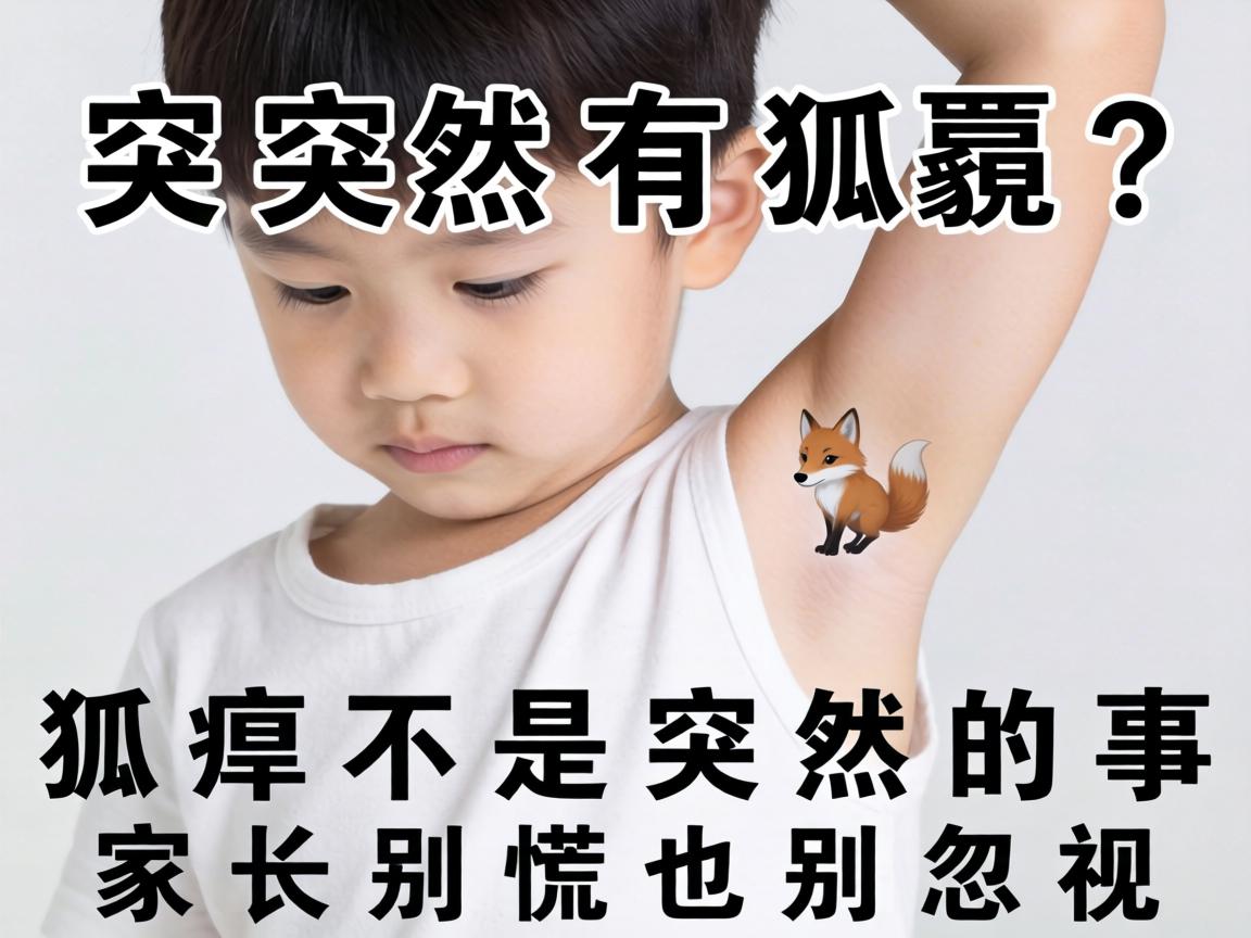 孩子突然有狐臭？狐臭不是突然的事，家长别慌也别忽视