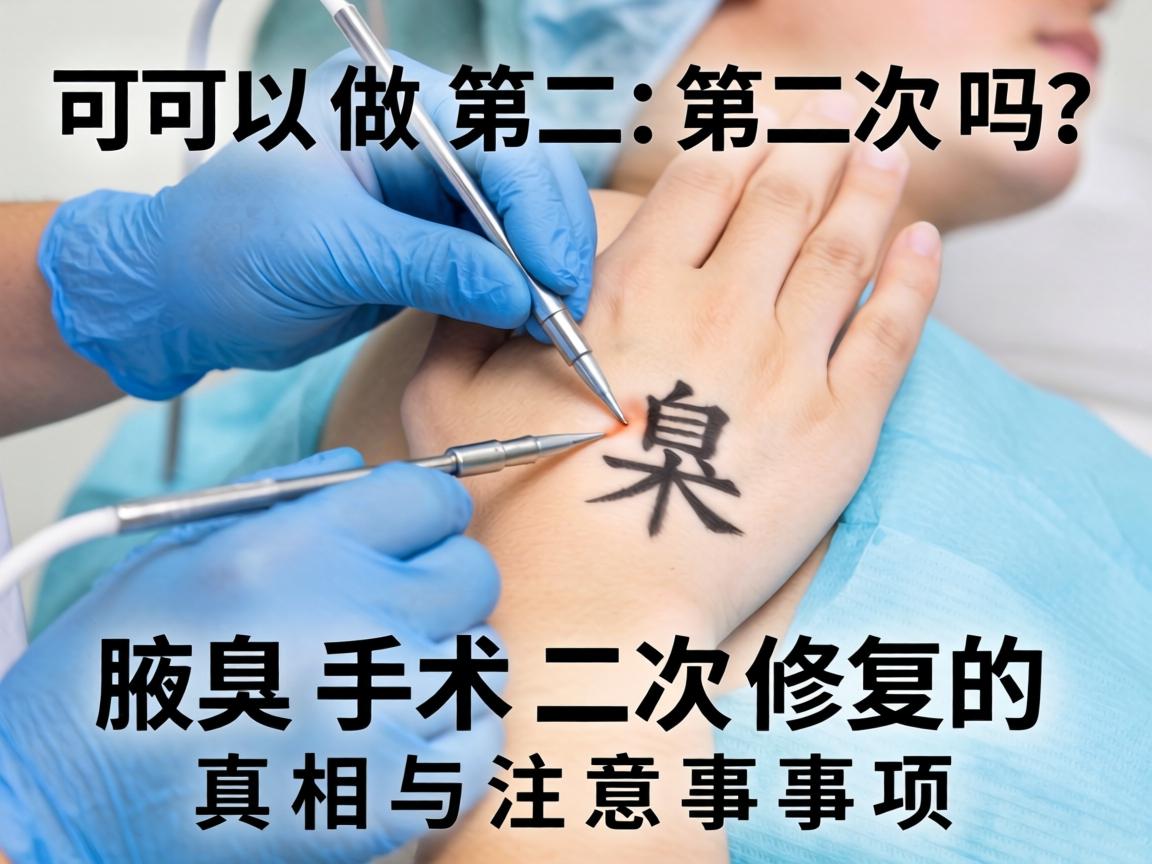 腋臭手术可以做第二次吗？腋臭手术二次修复的真相与注意事项