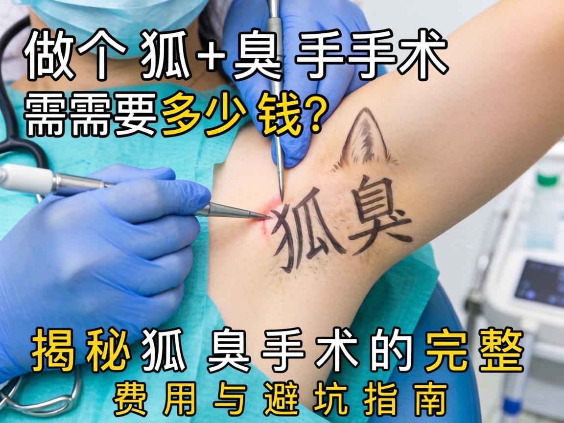 做个狐臭手术需要多少钱？揭秘狐臭手术的完整费用与避坑指南