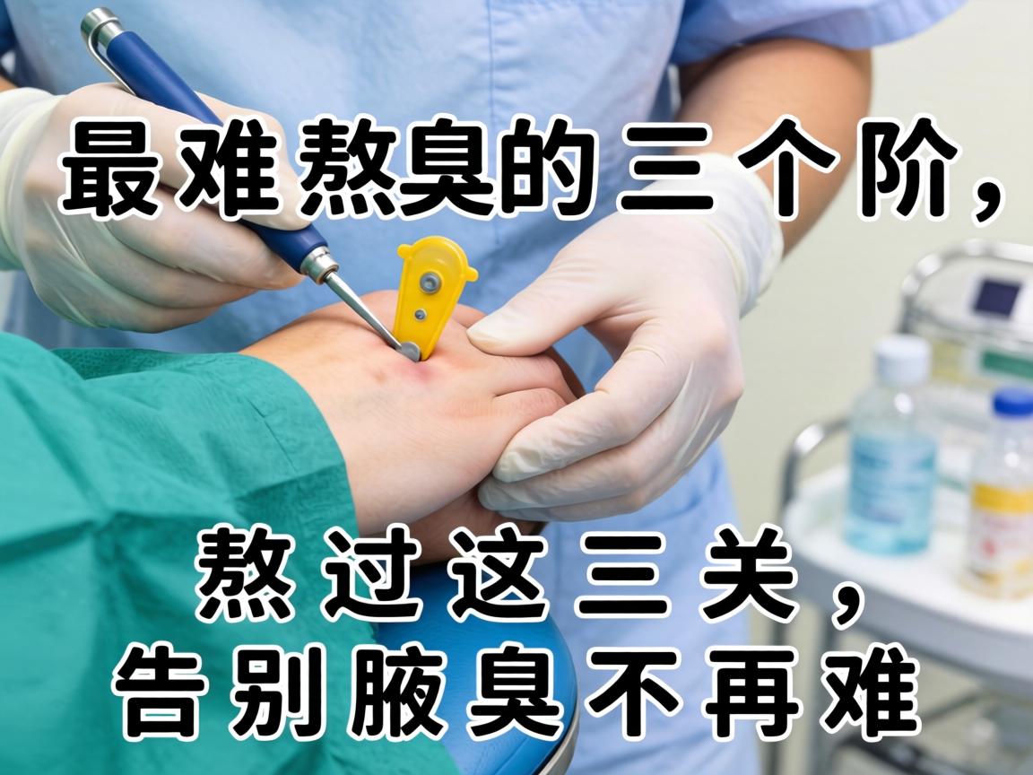 腋臭手术最难熬的三个阶段，熬过这三关，告别腋臭不再难