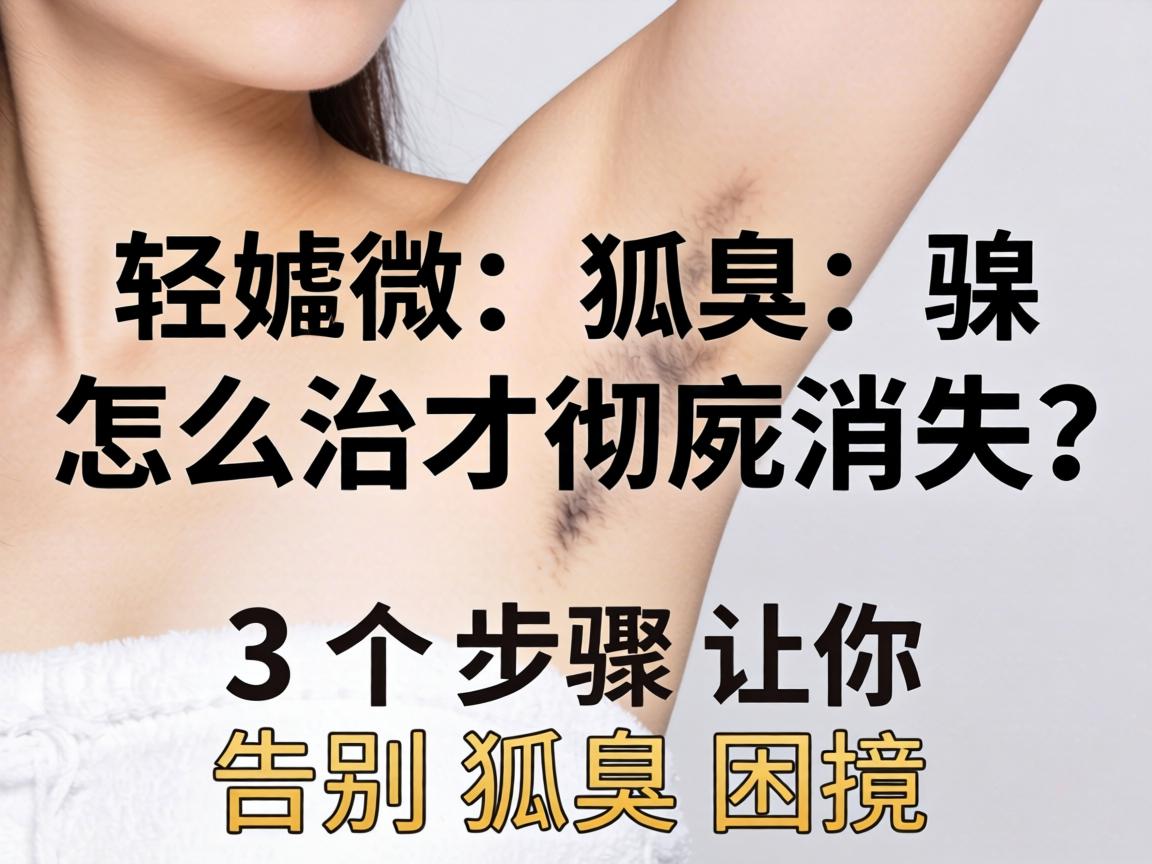 轻微狐臭怎么治才彻底消失？这3个步骤让你告别狐臭困扰
