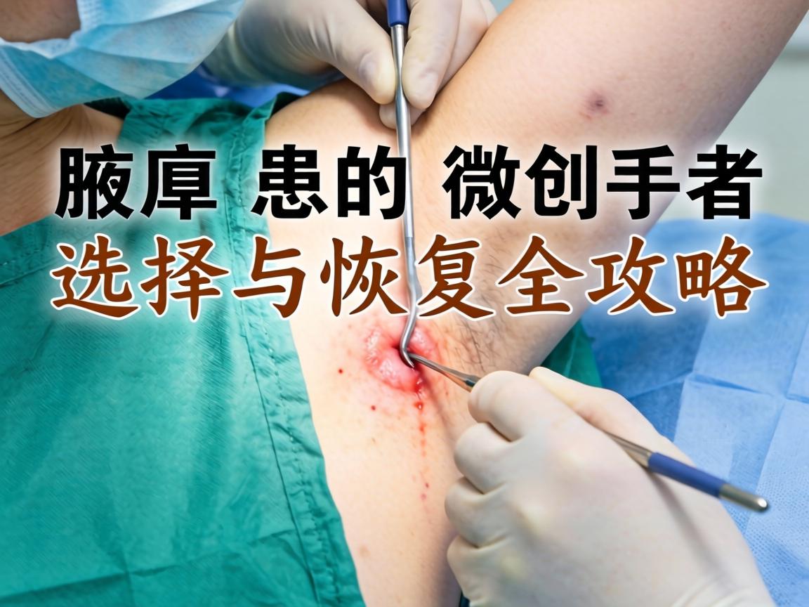 腋臭手术微创手术，腋臭患者的微创手术选择与恢复全攻略