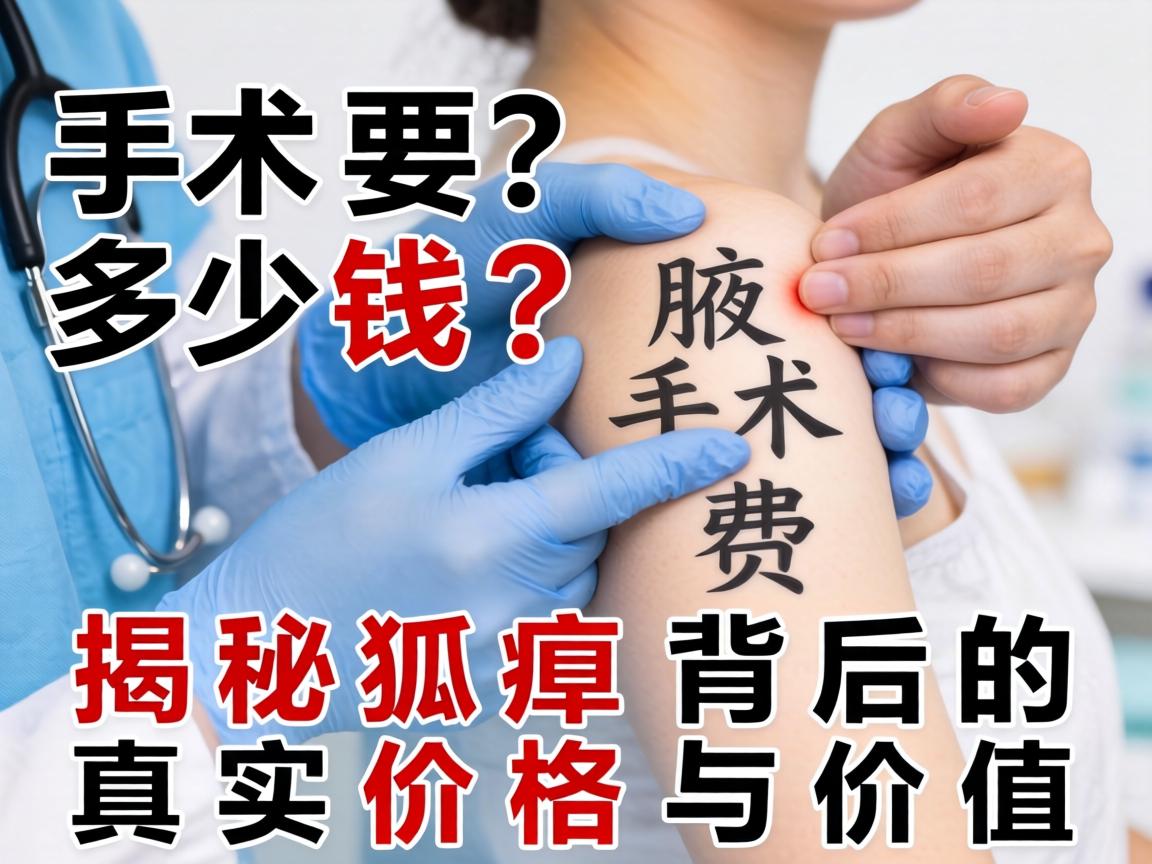 腋臭手术要多少钱？揭秘狐臭手术费用背后的真实价格与价值