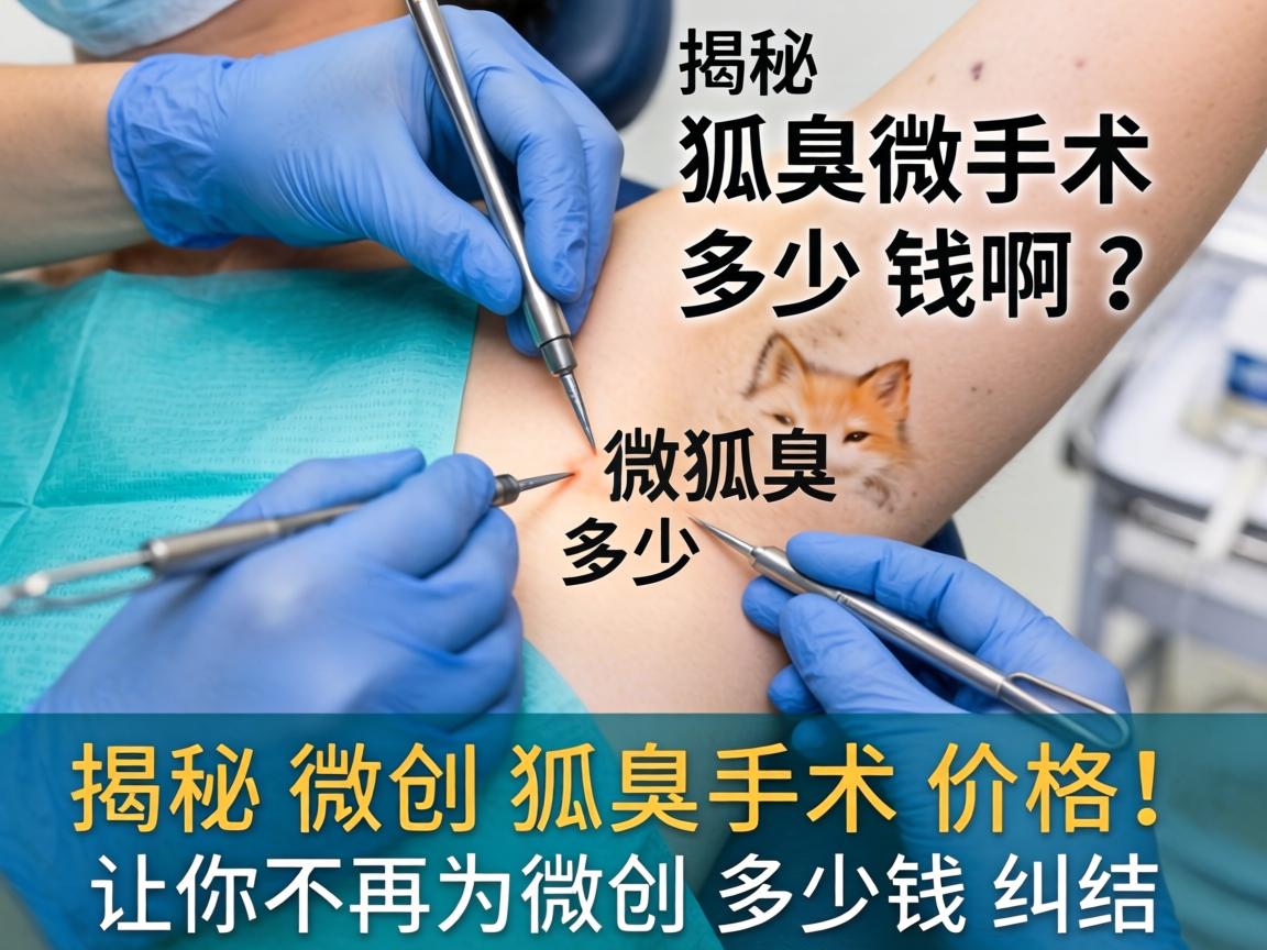 狐臭手术微创多少钱啊？揭秘微创狐臭手术价格，让你不再为微创多少钱纠结