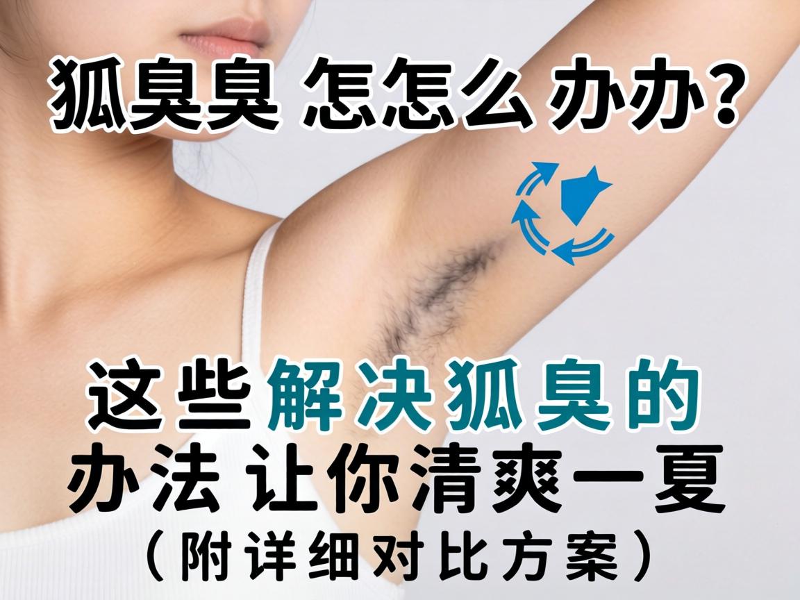 狐臭怎么办？这些解决狐臭的办法让你清爽一夏（附详细对比方案）