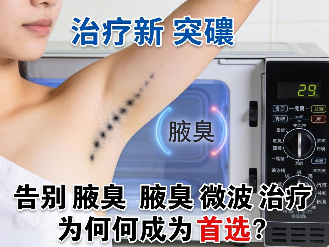 腋臭微波治疗新突破，告别腋臭，腋臭微波治疗为何成为首选？