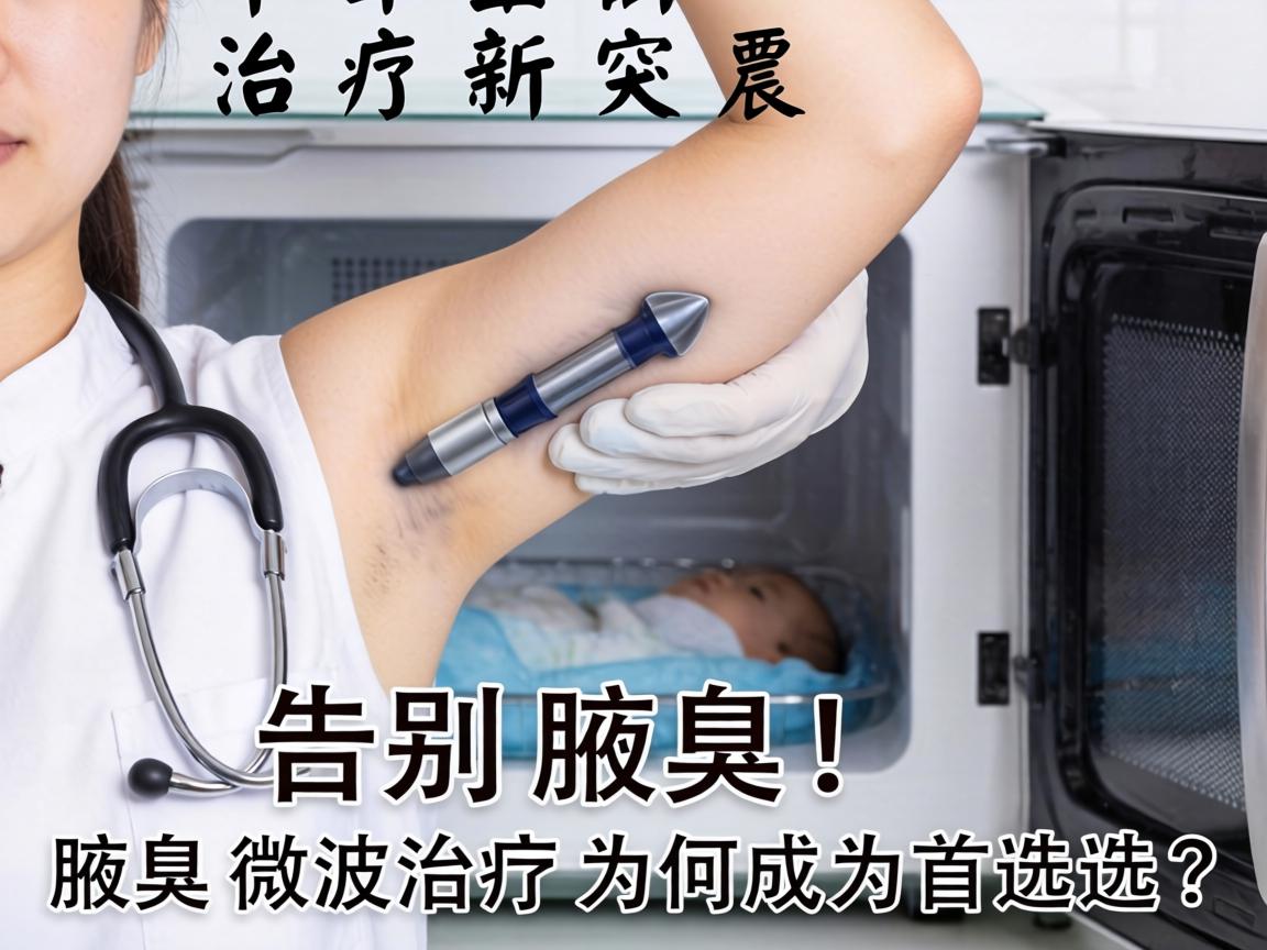 腋臭微波治疗新突破，告别腋臭，腋臭微波治疗为何成为首选？
