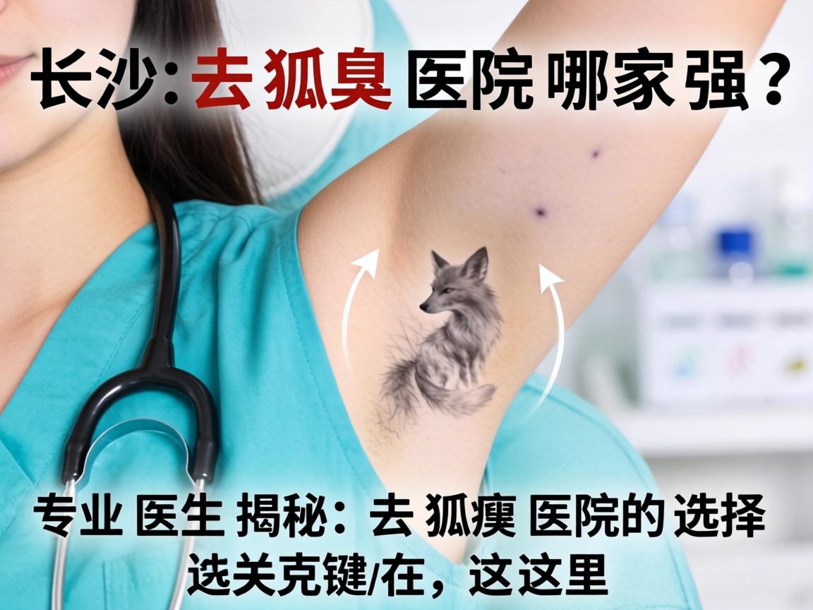 长沙去狐臭医院哪家强？专业医生揭秘，去狐臭医院的选择关键在这里