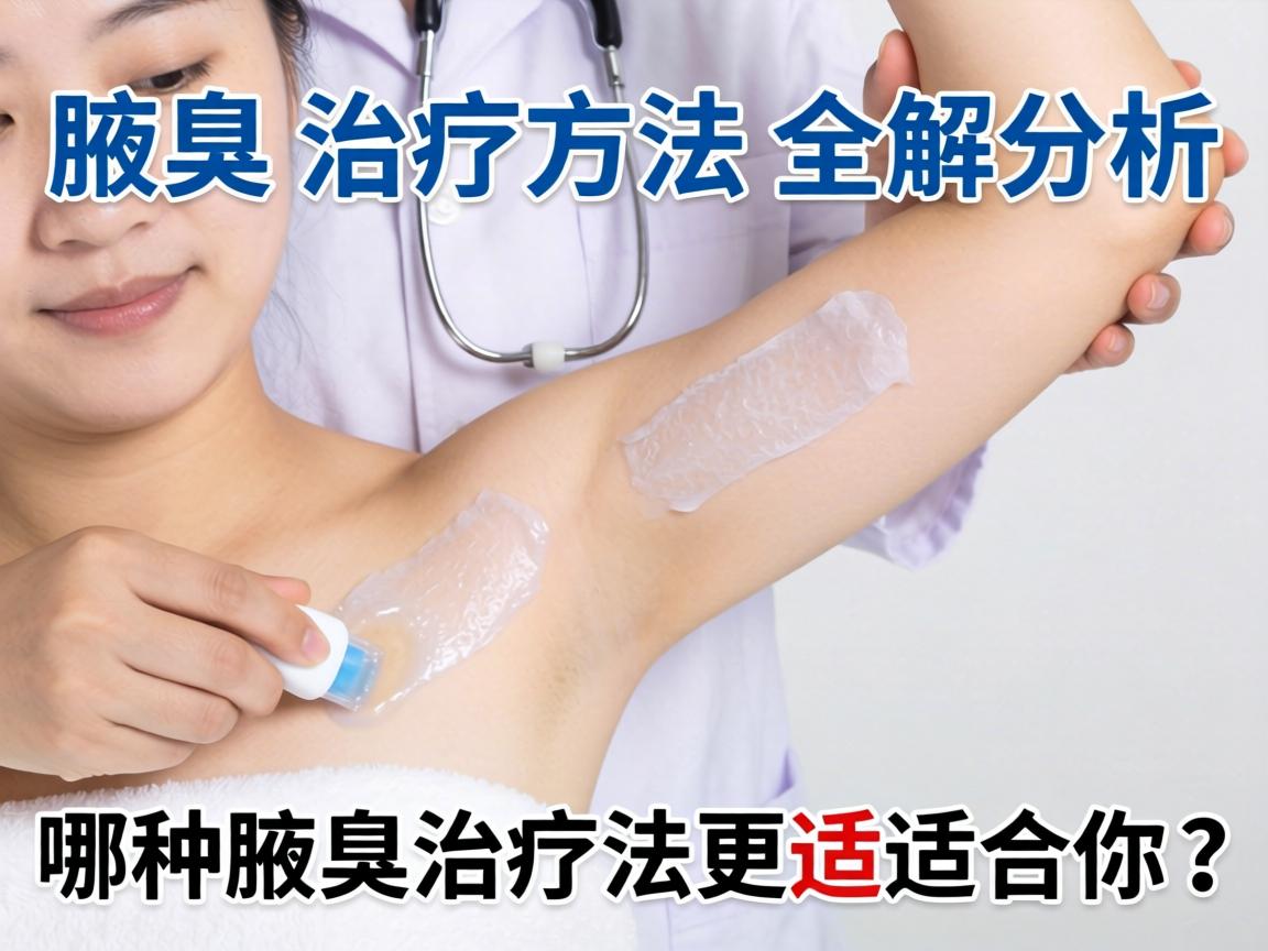 腋臭治疗方法全解析，哪种腋臭治疗法更适合你？