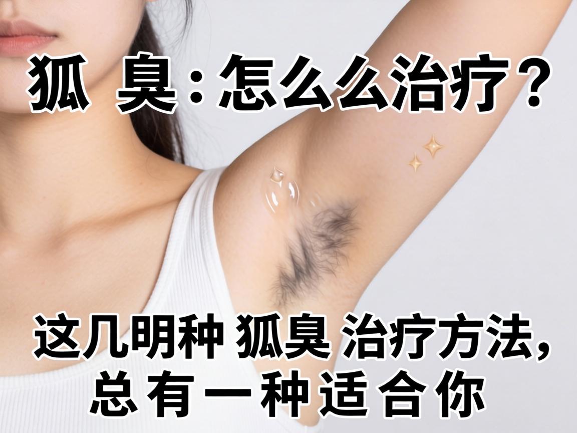 狐臭怎么治疗？这几种狐臭治疗方法，总有一种适合你