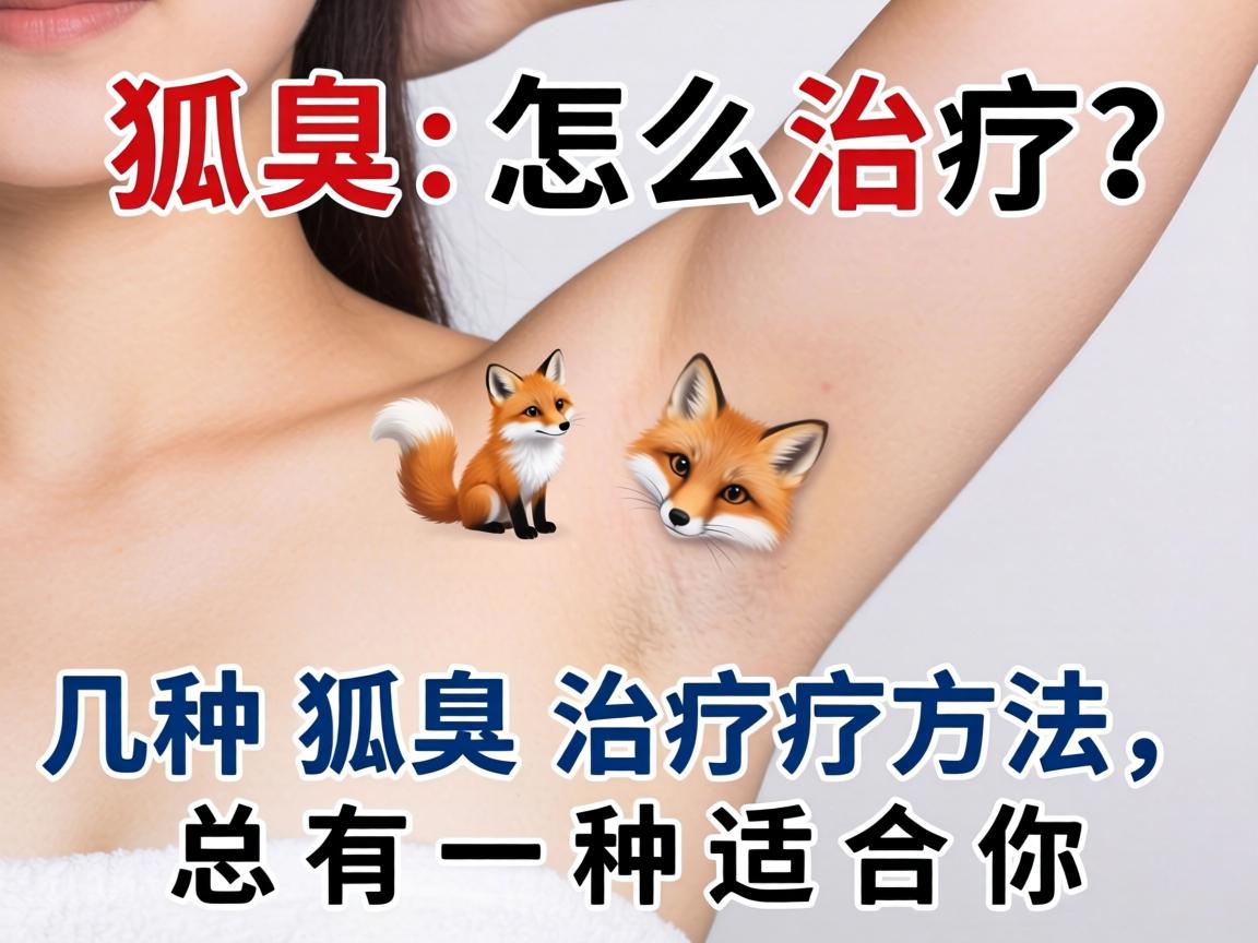 狐臭怎么治疗？这几种狐臭治疗方法，总有一种适合你