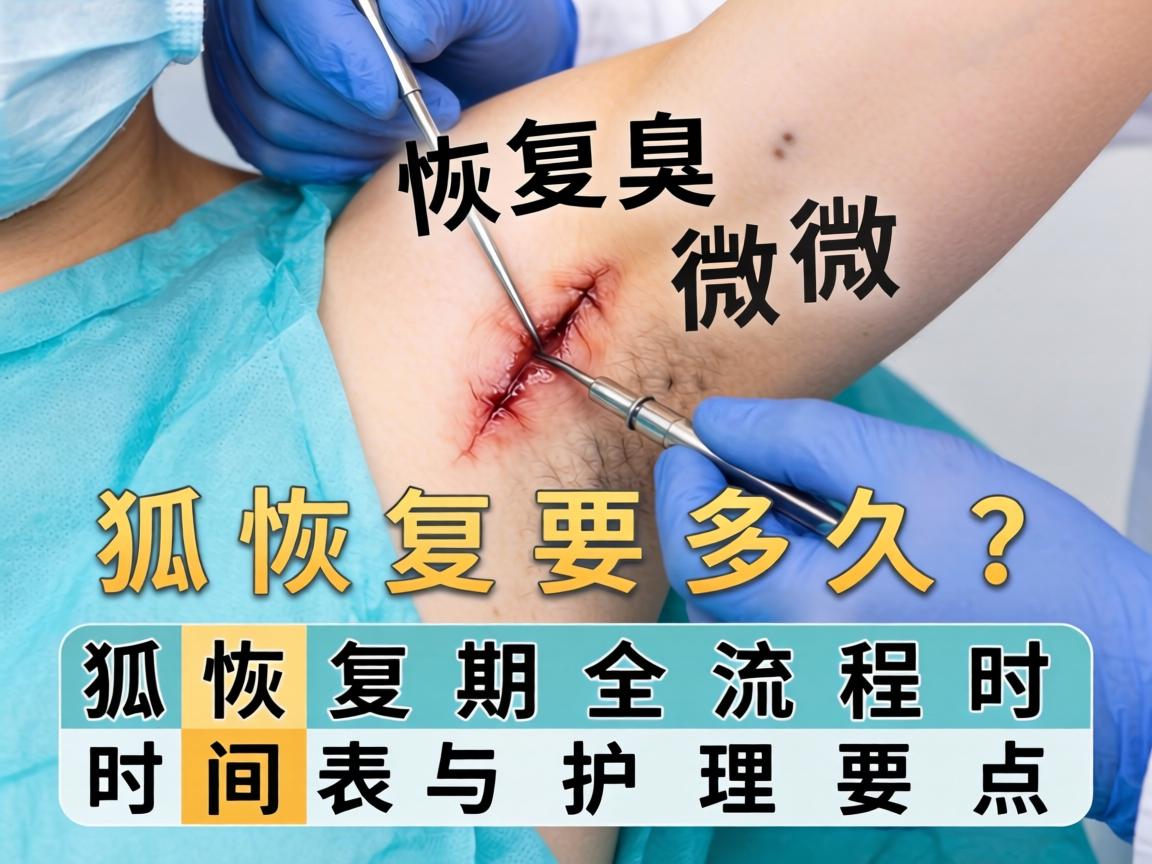 狐臭微创手术恢复要多久？恢复期全流程时间表与护理要点