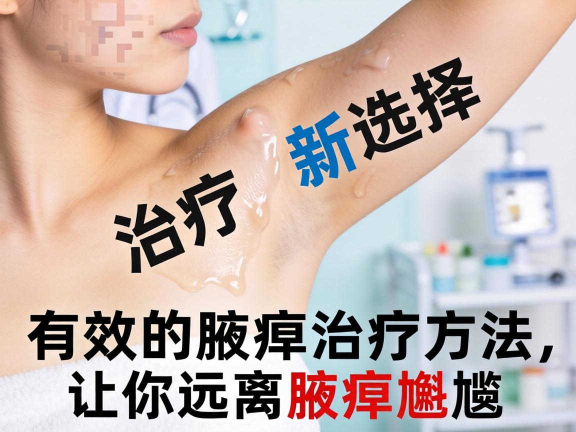 腋臭治疗新选择，这些有效的腋臭治疗方法，让你远离腋臭尴尬