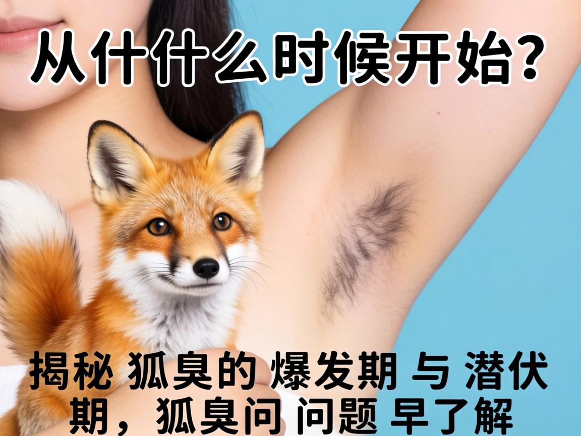 狐臭从什么时候开始？揭秘狐臭的爆发期与潜伏期，狐臭问题早了解