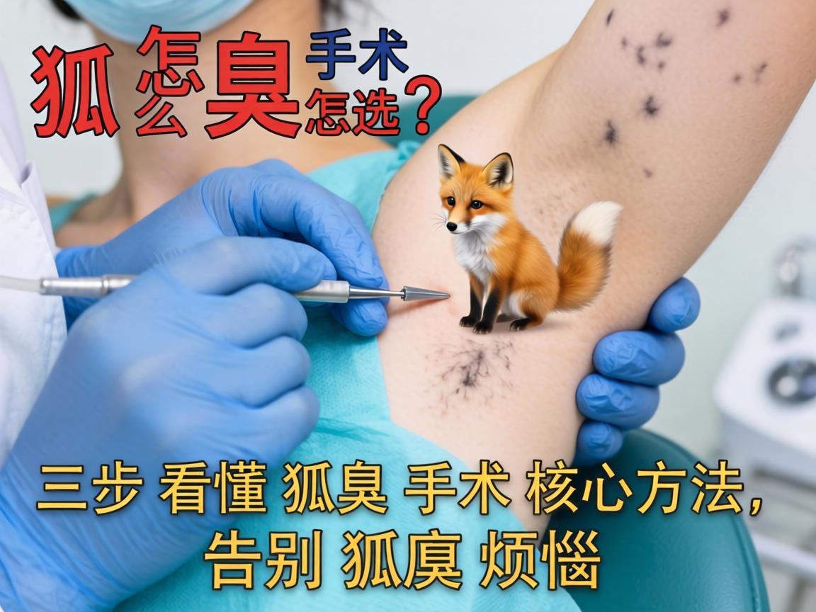 狐臭手术怎么选？三步看懂狐臭手术核心方法，告别狐臭烦恼