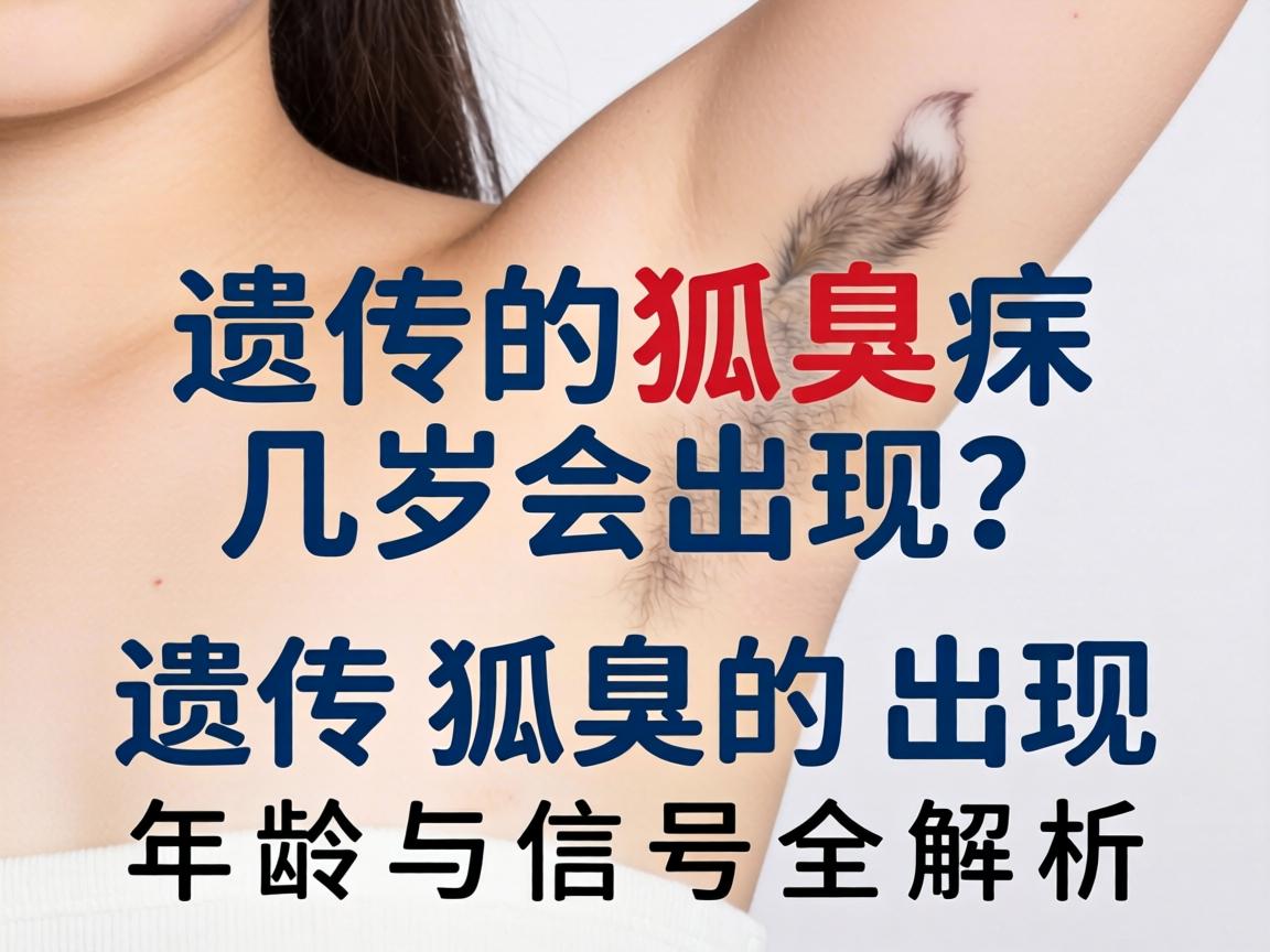 遗传的狐臭几岁会出现？遗传狐臭的出现年龄与信号全解析