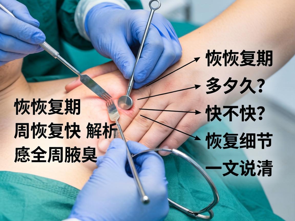 腋臭手术恢复周期全解析，恢复期多久？恢复快不快？恢复细节一文说清