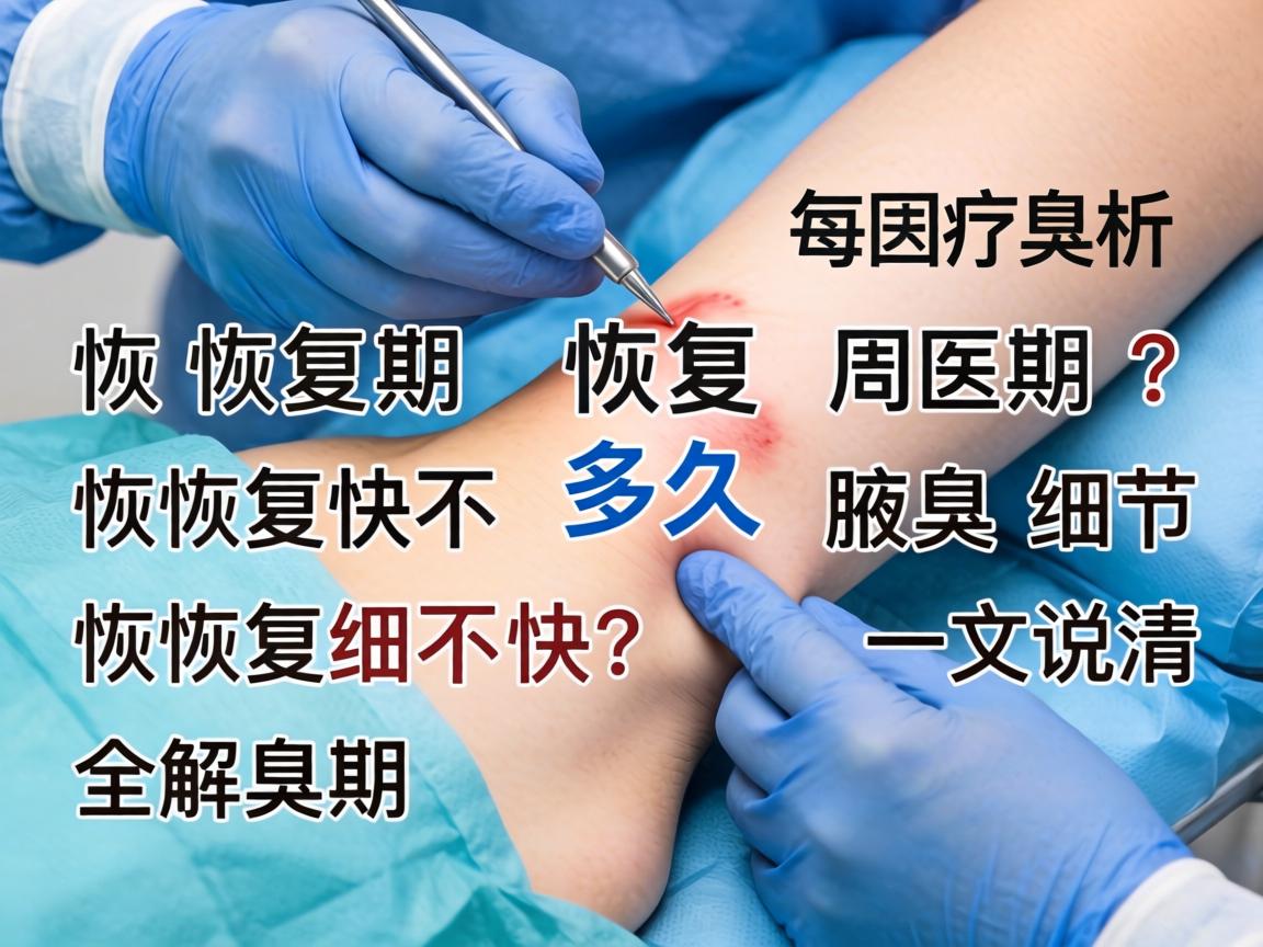 腋臭手术恢复周期全解析，恢复期多久？恢复快不快？恢复细节一文说清