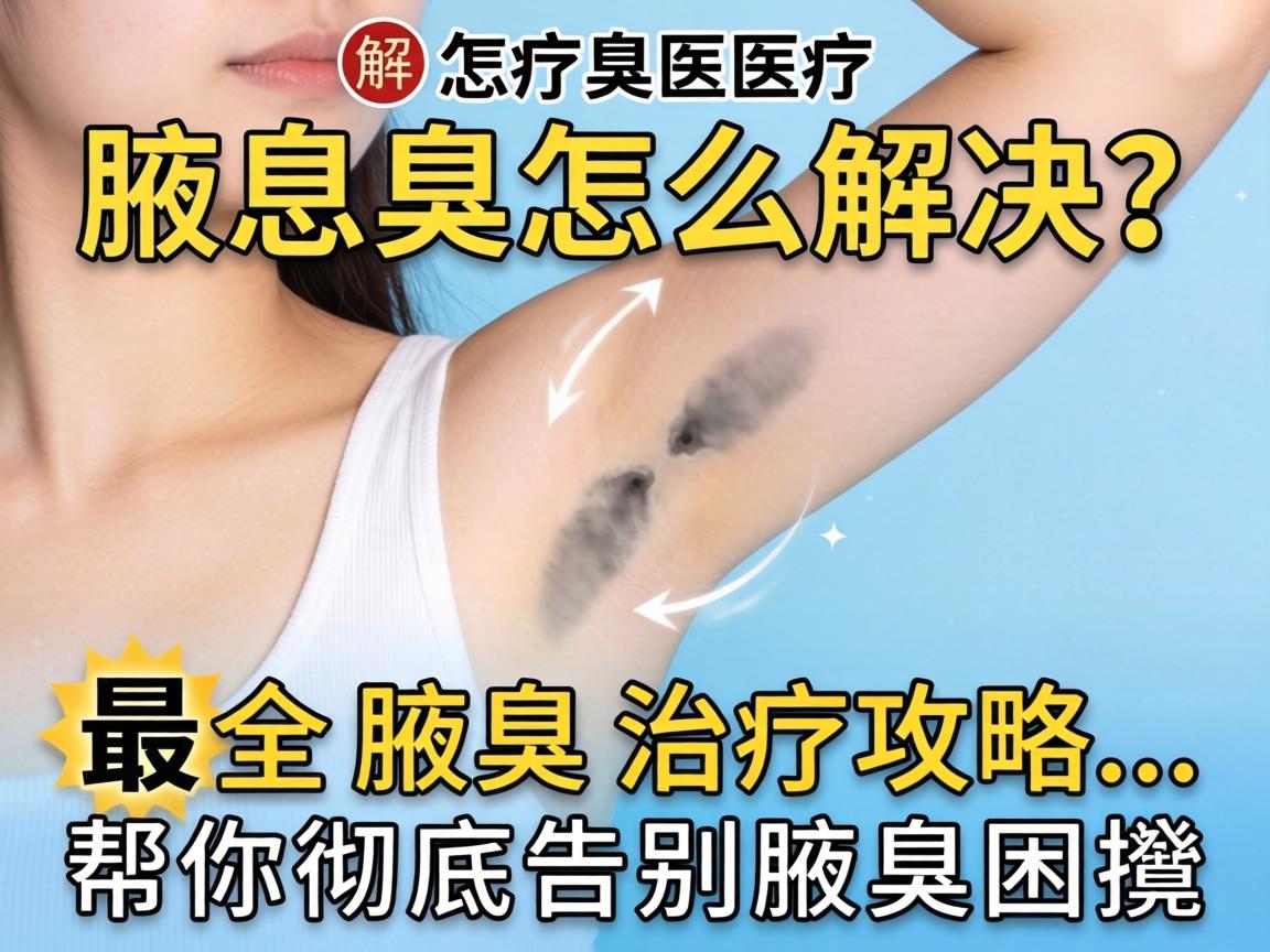腋臭怎么解决？最全腋臭治疗攻略，帮你彻底告别腋臭困扰
