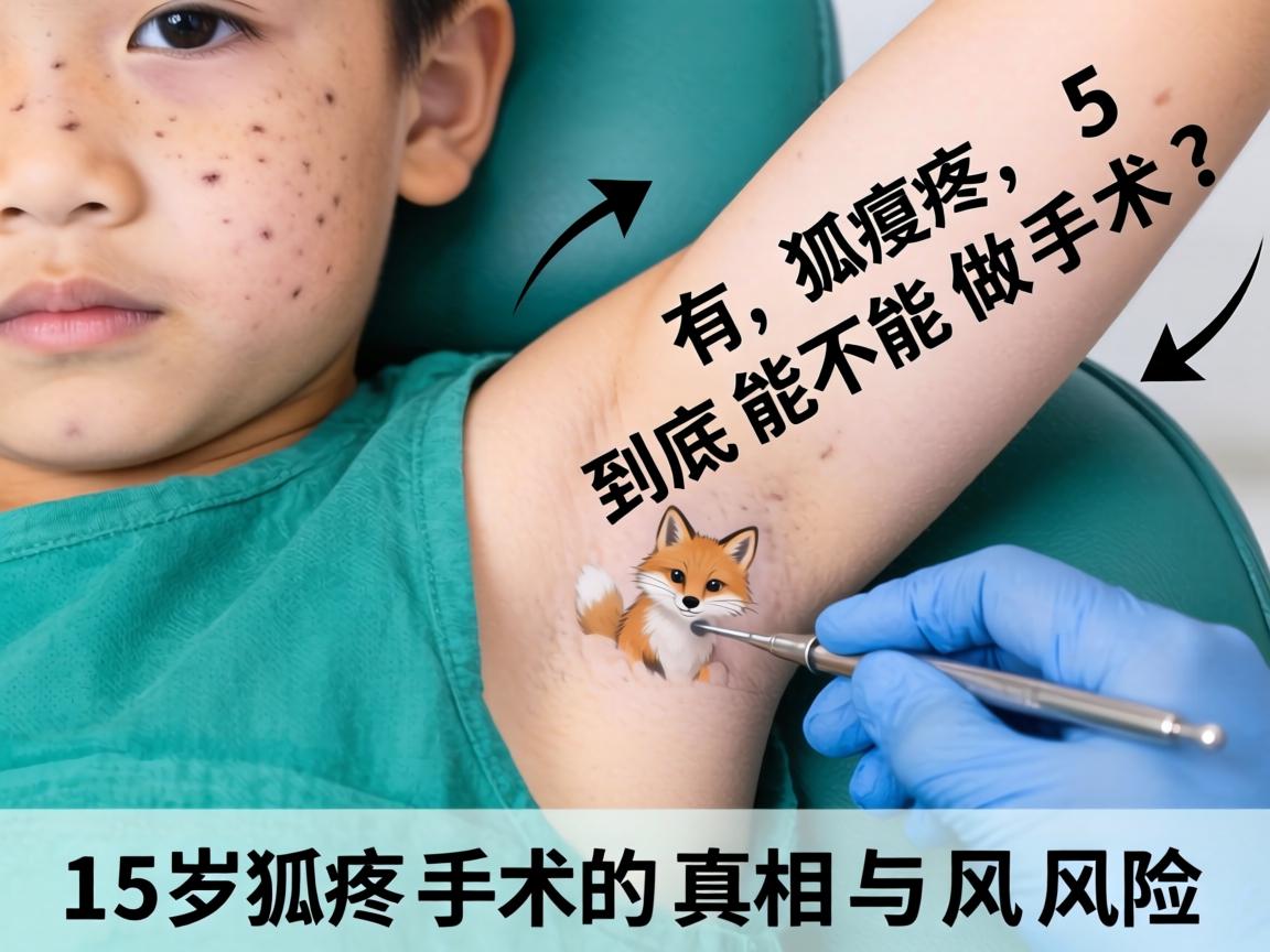 15岁有狐臭，到底能不能做手术？15岁狐臭手术的真相与风险