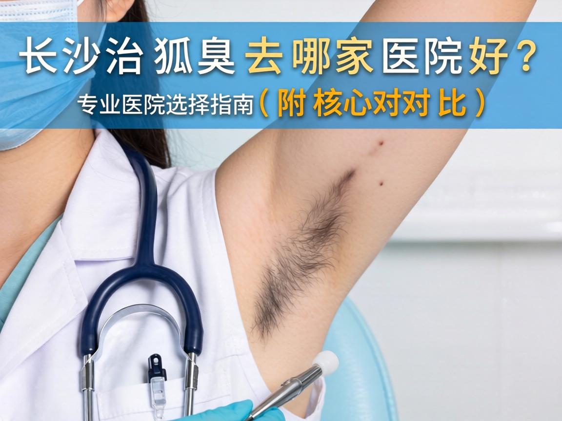 长沙治狐臭去哪家医院好？专业医院选择指南（附核心对比）