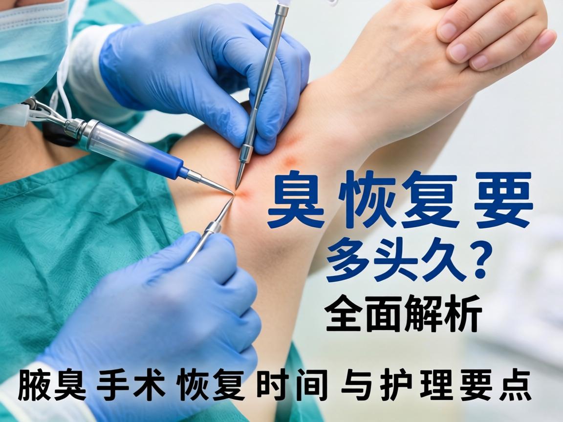 腋臭手术恢复要多久？全面解析腋臭手术恢复时间与护理要点
