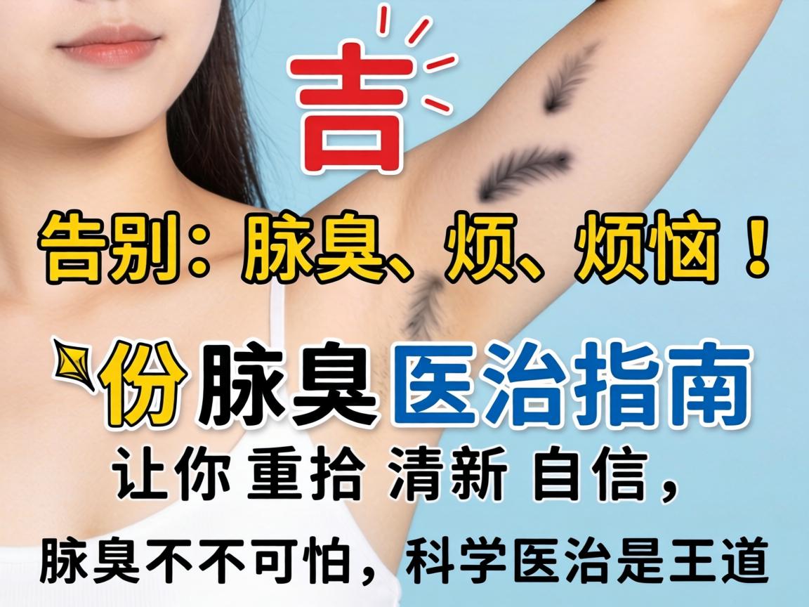 告别腋臭烦恼！这份腋臭医治指南让你重拾清新自信，腋臭不可怕，科学医治是王道