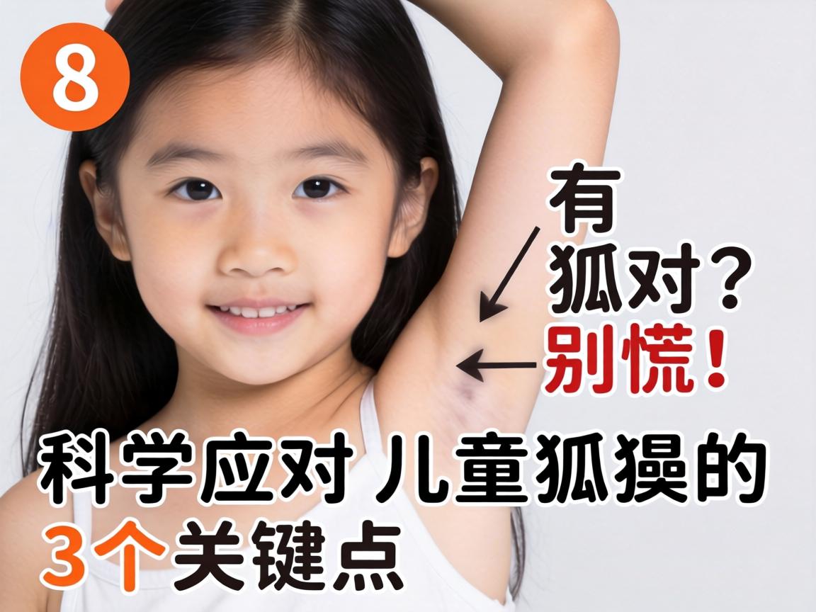 8岁小女孩有狐臭？别慌！科学应对儿童狐臭的3个关键点