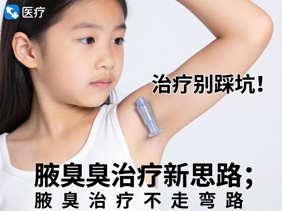 腋臭治疗别踩坑！女孩腋臭治疗新思路，腋臭治疗不走弯路