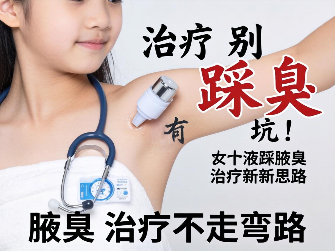 腋臭治疗别踩坑！女孩腋臭治疗新思路，腋臭治疗不走弯路