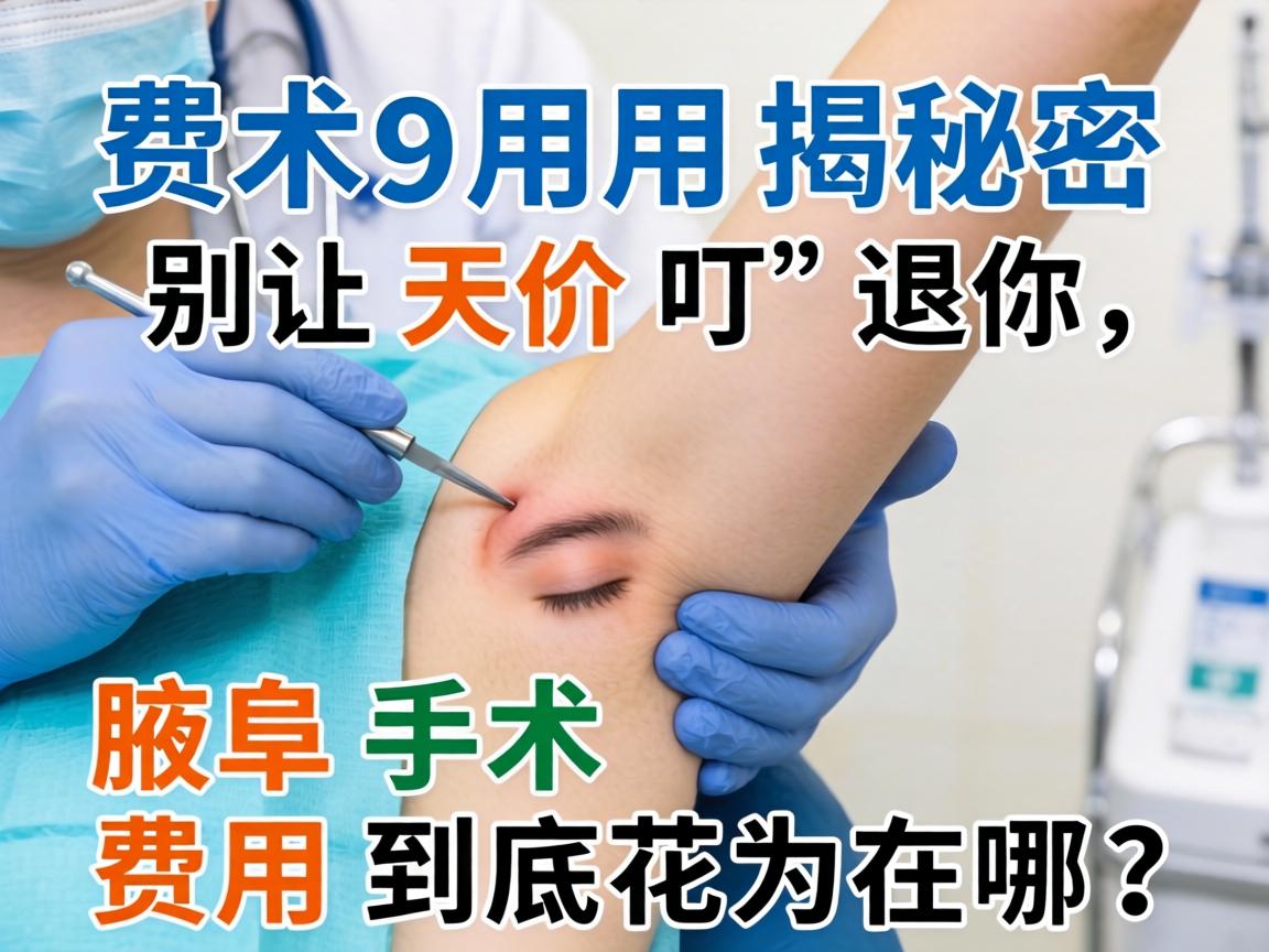 腋臭手术费用揭秘，别让天价吓退你，腋臭手术费用到底花在哪？