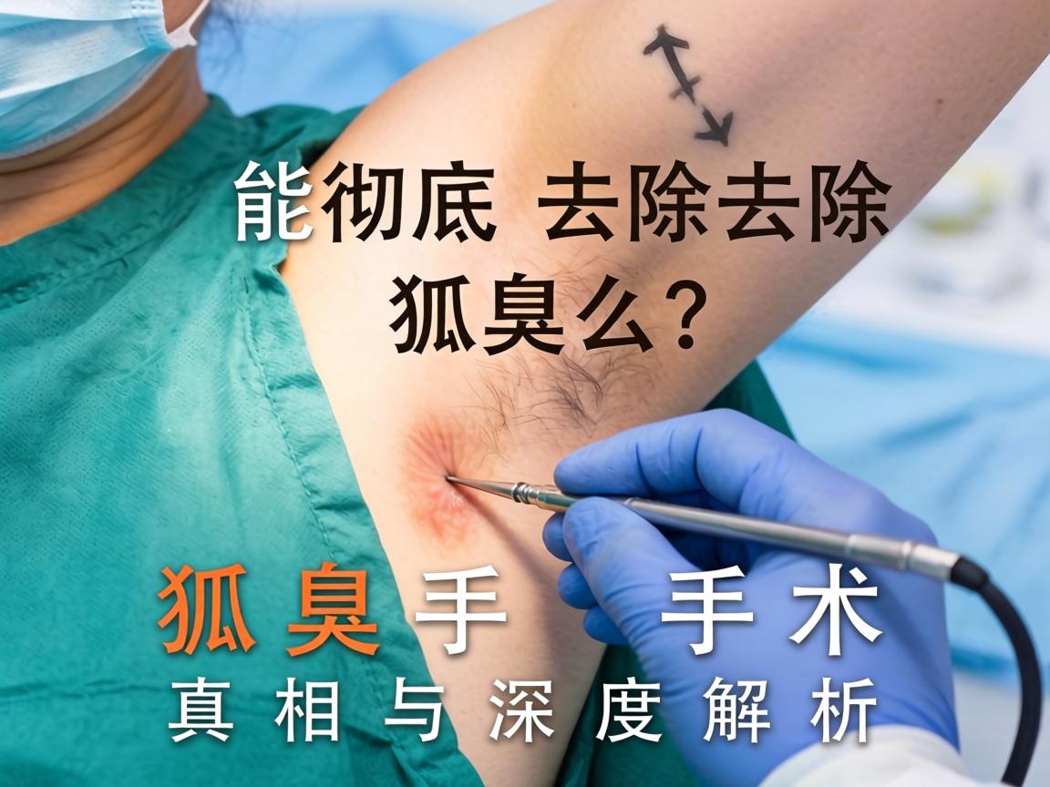 腋下手术能彻底去除狐臭么？狐臭手术的真相与深度解析