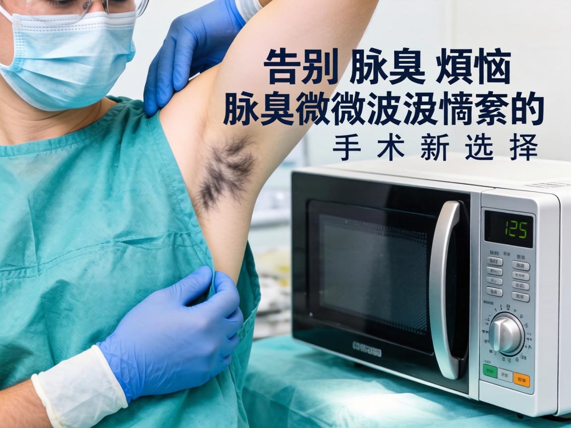 腋臭微波手术，告别腋臭烦恼的腋臭微波手术新选择