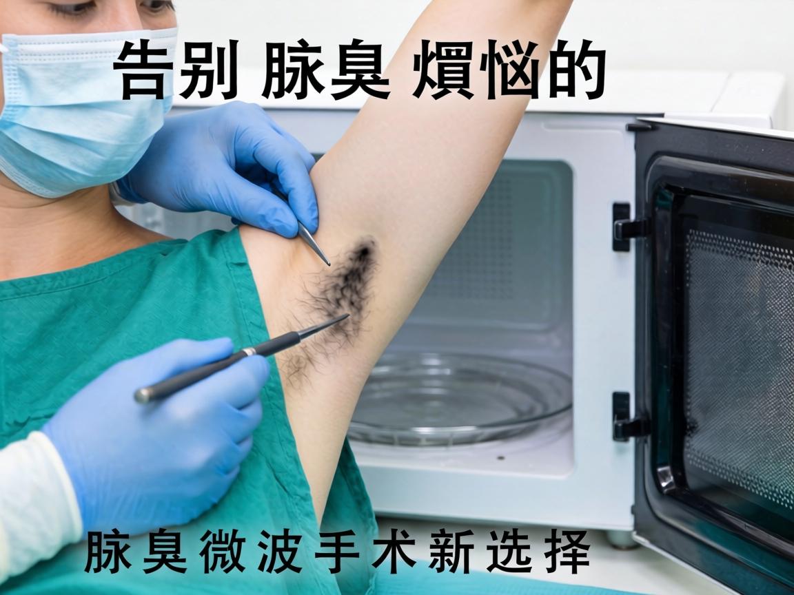 腋臭微波手术，告别腋臭烦恼的腋臭微波手术新选择