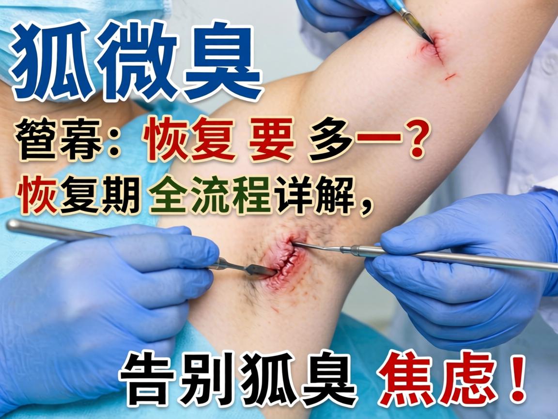 狐臭微创手术恢复要多久？恢复期全流程详解，告别狐臭焦虑！
