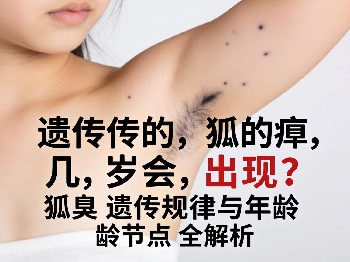 遗传的狐臭几岁会出现？狐臭遗传规律与年龄节点全解析