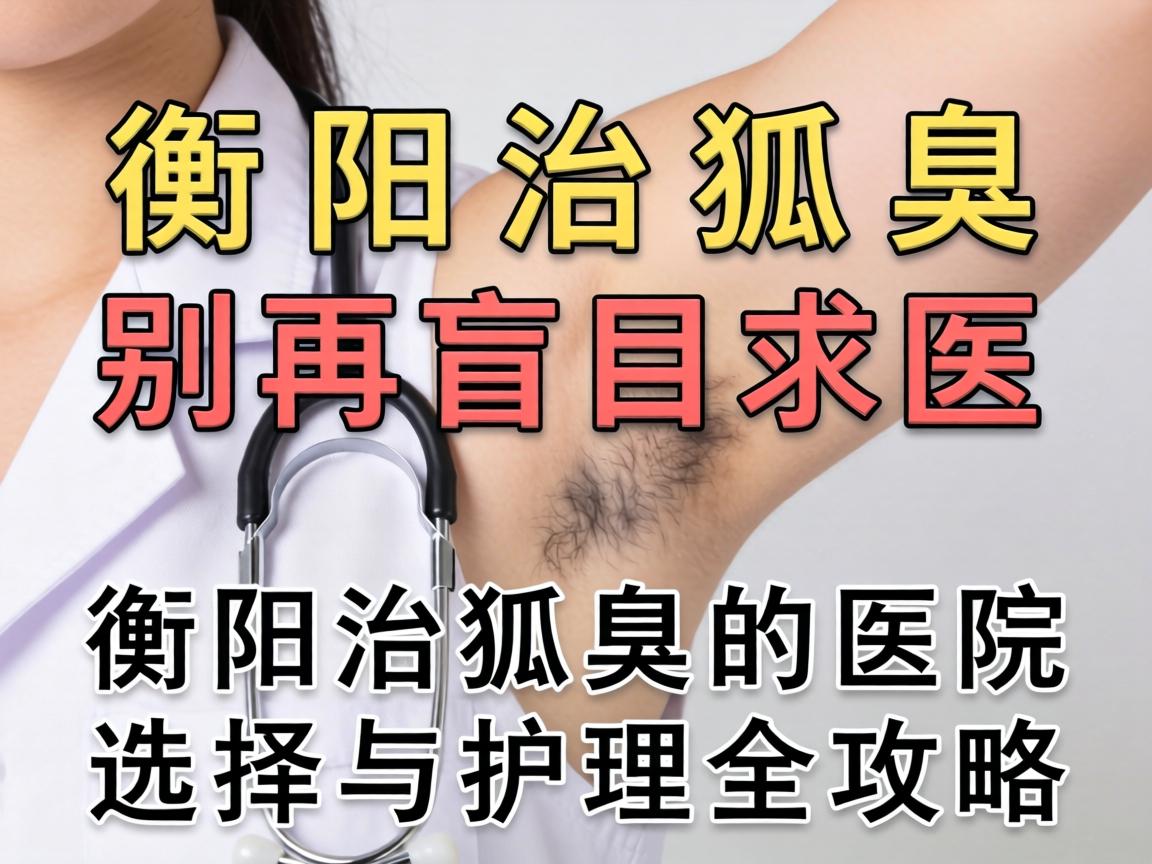 衡阳治狐臭，别再盲目求医，衡阳治狐臭的医院选择与护理全攻略