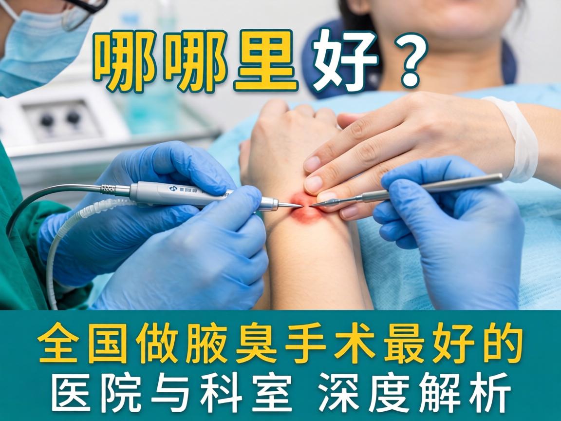 腋臭手术哪里好？全国做腋臭手术最好的医院与科室深度解析