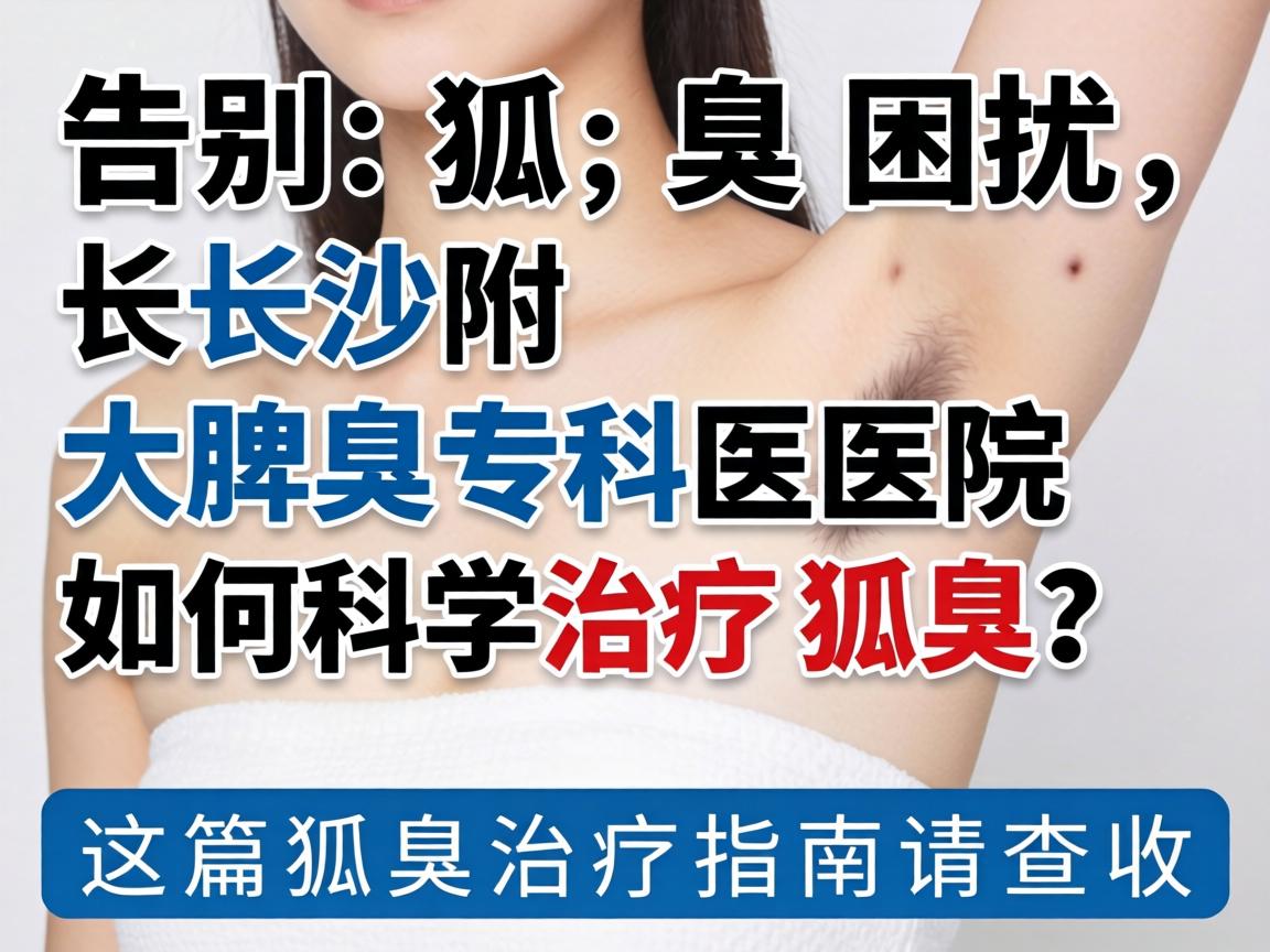 告别狐臭困扰，长沙附大腋臭专科医院如何科学治疗狐臭？这篇狐臭治疗指南请查收