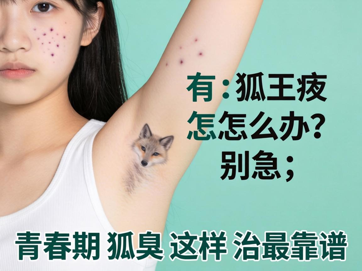 青春期女孩有狐臭怎么办？别急，青春期狐臭这样治最靠谱