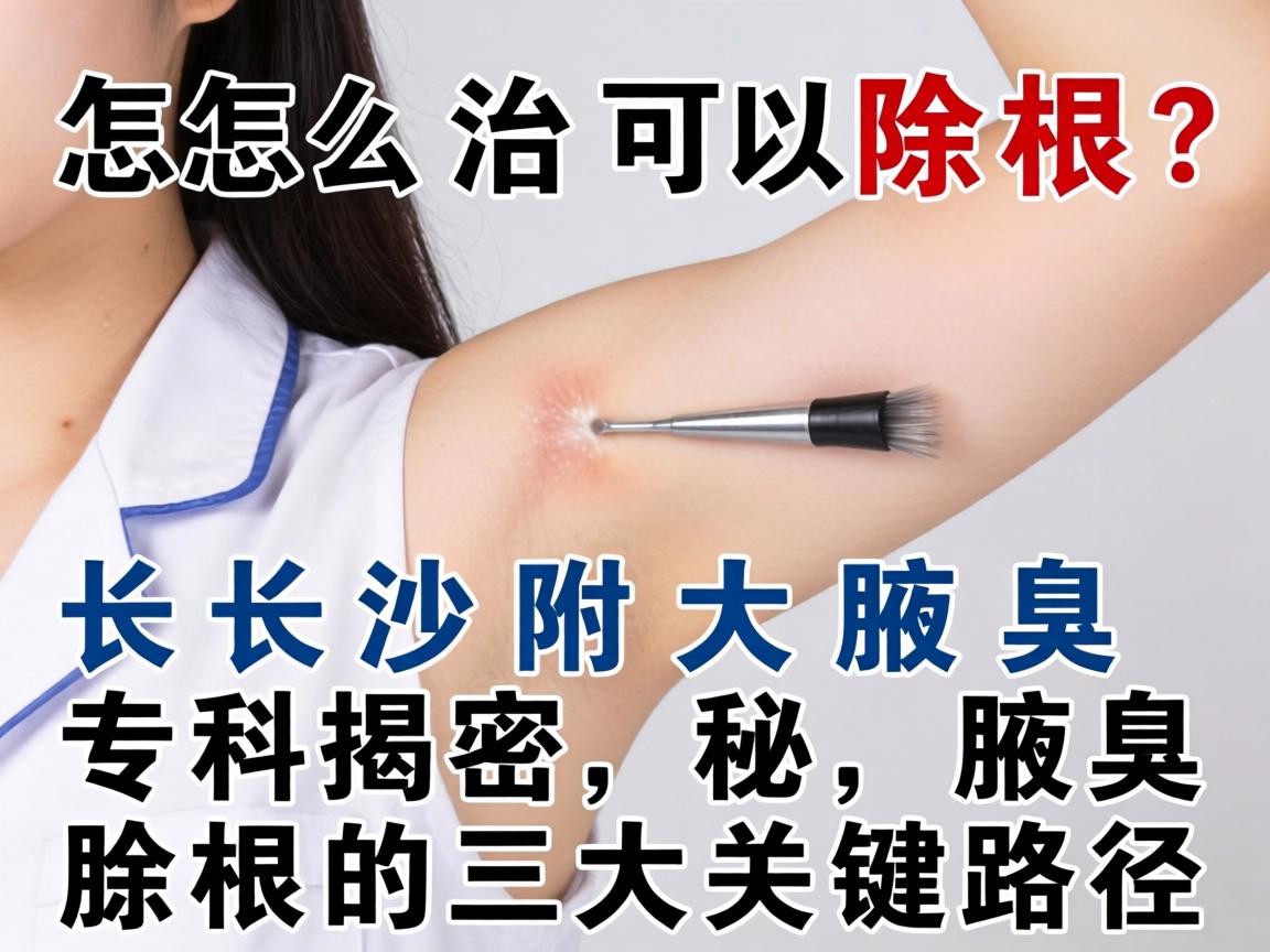 腋臭怎么治可以除根？长沙附大腋臭专科揭秘，腋臭除根的三大关键路径