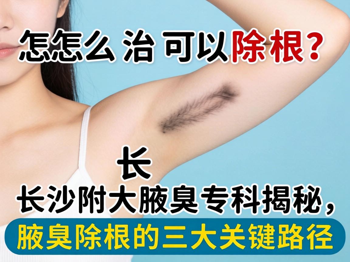 腋臭怎么治可以除根？长沙附大腋臭专科揭秘，腋臭除根的三大关键路径