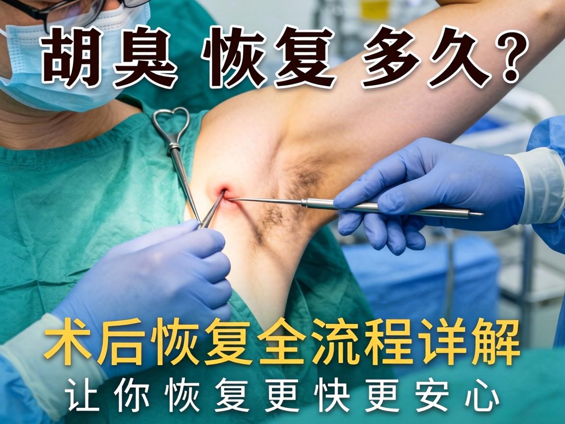 胡臭手术恢复多久？术后恢复全流程详解，让你恢复更快更安心