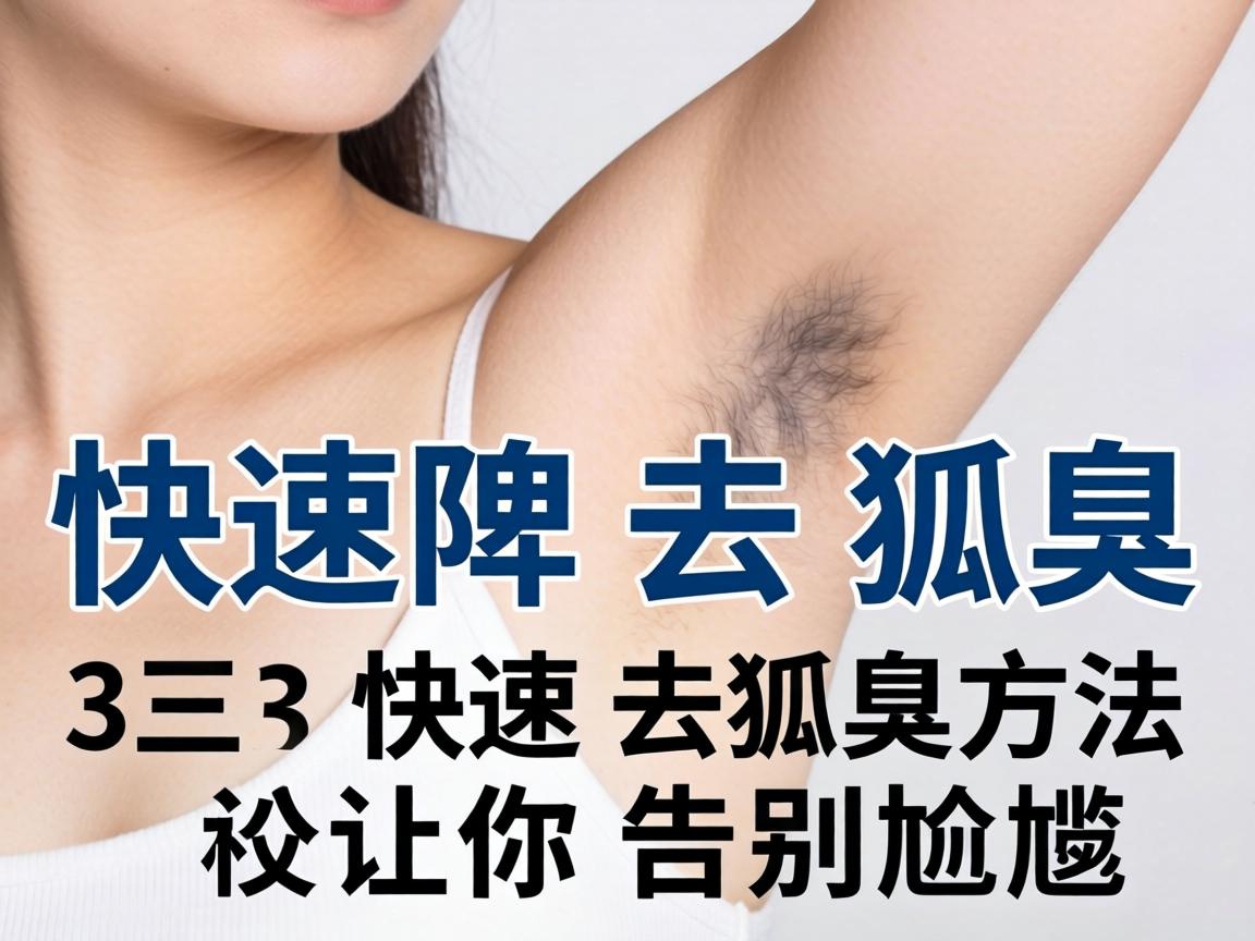 快速去狐臭，这3个快速去狐臭方法让你告别尴尬