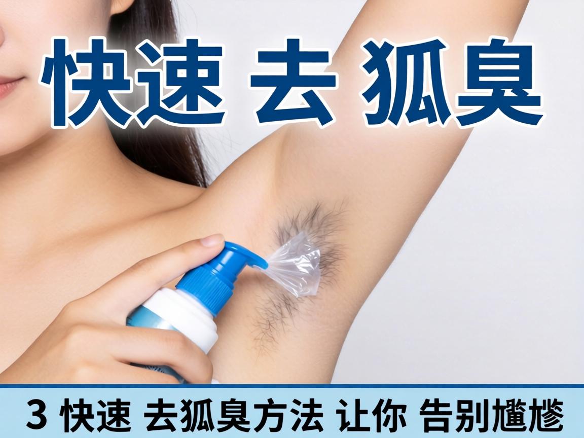 快速去狐臭，这3个快速去狐臭方法让你告别尴尬