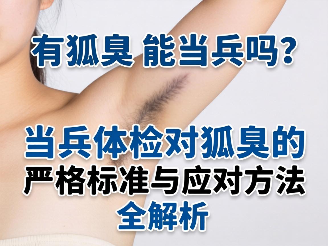 有狐臭能当兵吗？当兵体检对狐臭的严格标准与应对方法全解析